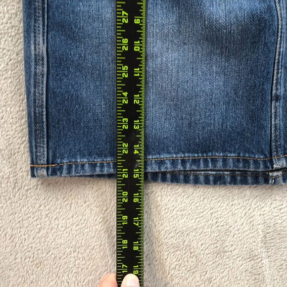 NWT Gap Womens Denim Mini Skirt 6 Blue Medium Wash Above The Knee Chic Casual - Picture 5 of 11